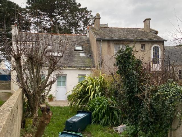 Vue avant projet côté jardin