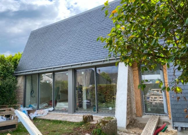 RENOVATION THERMIQUE GLOBALE  D'UNE MAISON - LE CHANTIER EN IMAGES